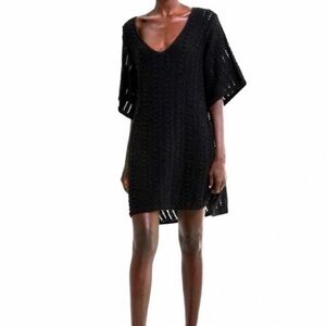 ZARA Black Dress Size Small